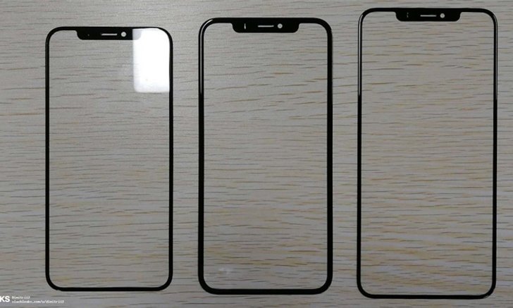 ภาพหลุด! กระจกหน้าจอ "iPhone" ใหม่ 2018 ไร้ขอบทั้ง 3 รุ่น แต่ยังมี ติ่ง อยู่นะ