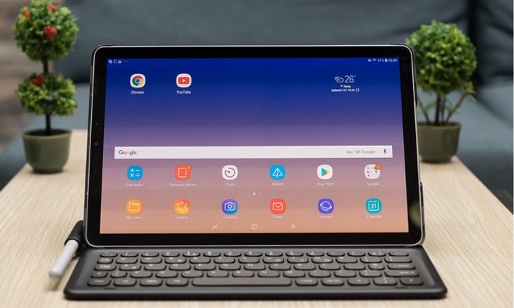 Samsung เปิดตัว Galaxy Tab S4 แท็บเล็ตทรงพลัง หน้าจอบางลง พร้อม S Pen ที่ฉลาดขึ้น
