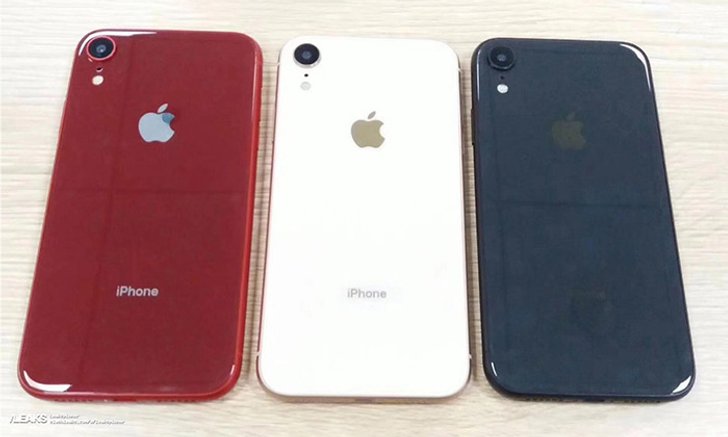 ชมภาพถาดใส่ซิมของ iPhone รุ่นใหม่หลากหลายสี คาดเป็นของ "iPhone Xc"
