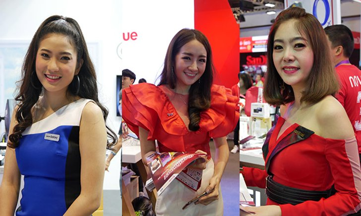 ชมภาพพริตตี้งามๆ ที่หาชมได้ภายในงาน "Thailand Mobile Expo 2018" ปลายปีนี้
