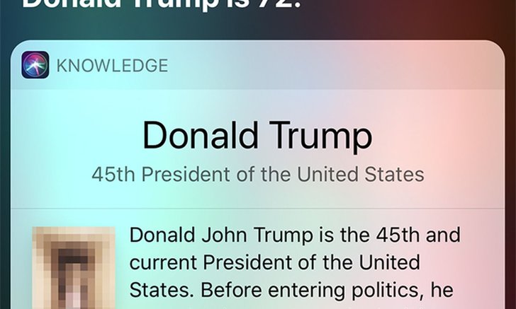 Siri คิดว่า Donald Trump คืออวัยวะเพศชาย!