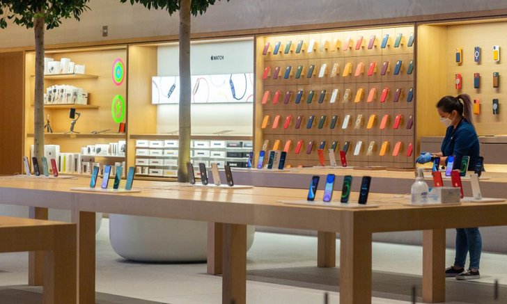 Apple พร้อมเปิด Apple Store ในสหรัฐอเมริกาครบทุกสาขา เป็นครั้งแรกหลังจากปิดมาครบปี