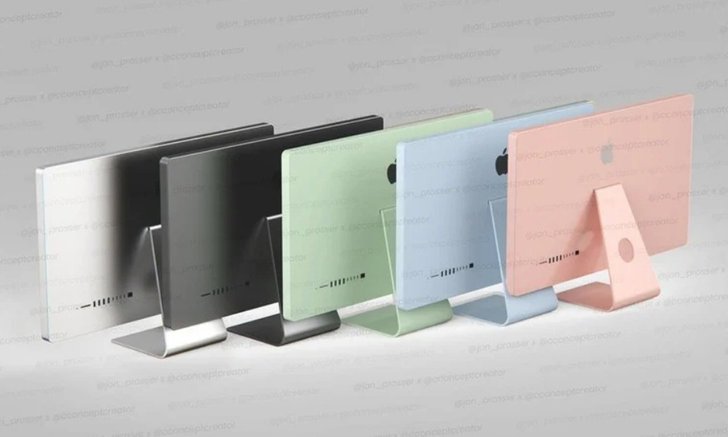 เผยภาพ Render ของ iMac ปี 2021 อาจจะมีให้เลือกทั้งหมด 5 สี เหมือนสมัยก่อน