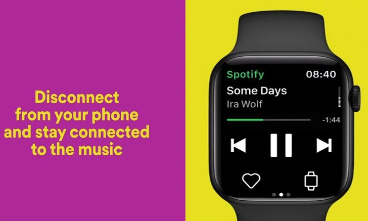 Spotify เปิดฟีเจอร์ใหม่ ให้ผู้ใช้ดาวน์โหลดเพลงที่ชอบลงบน Apple Watch ได้แล้ว