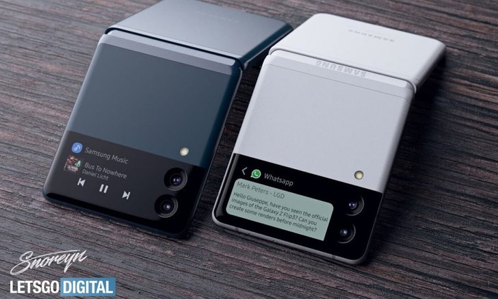 ลือ Samsung Galaxy Z Flip 3 น้ำหนักจะเท่ากับรุ่นเดิมไม่เปลี่ยนแปลง