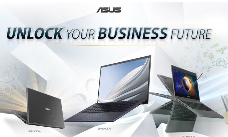 เปิดตัว ASUS Expertbook B9 ที่บางเบาเพื่อกลุ่มธุรกิจ และ ASUS BR1100 คอมพิวเตอร์สำหรับวัยเรียน