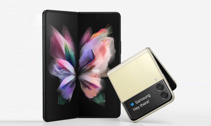 หลุดภาพเรนเดอร์อย่างเป็นทางการของ Samsung Galaxy Z Fold 3 และ Z Flip 3