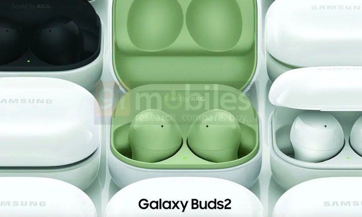ชมภาพแรกของ Samsung Galaxy Buds2 หูฟังไร้สายพร้อมสีใหม่ก่อนเปิดตัว