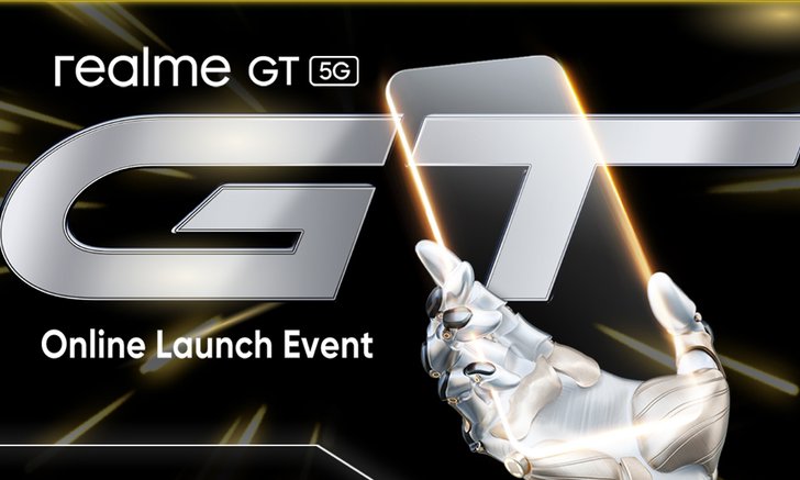 เคาะวันเปิดตัว realme GT 5G ในประเทศไทย เจอกัน 24 มิถุนายน นี้