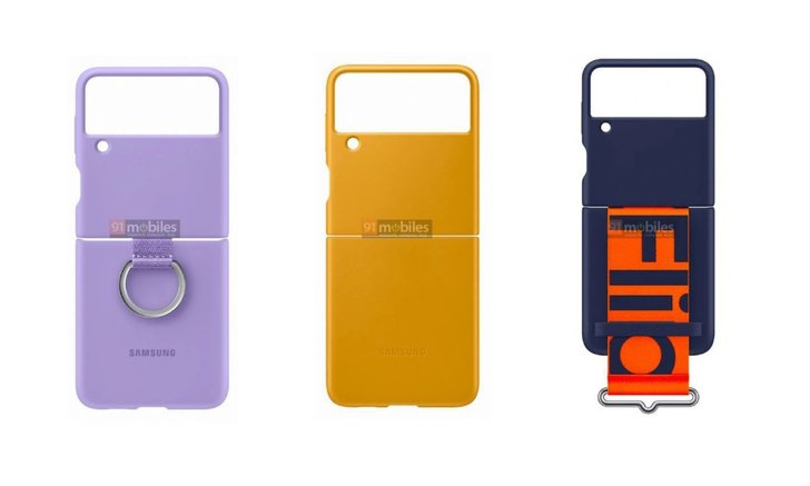 ชมภาพเคสของ Samsung Galaxy Z Flip 3 มีให้เลือกหลากหลายและมีแบบห้อยติดตัวได้