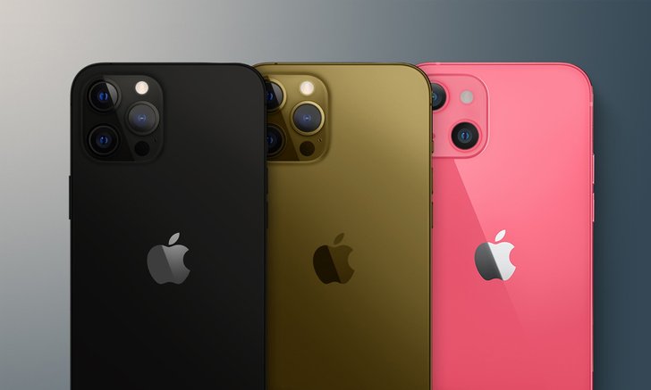 เว็บไซต์ซื้อขายออนไลน์ยูเครน เผยข้อมูล iPhone 13 ล่าสุดอาจมี 3 สีใหม่ชมพู สีดำ และสีบรอนซ์