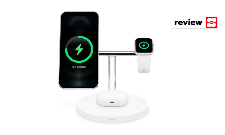 แกะกล่องลองเล่น Belkin BOOSTCHARGE PRO 3-in-1 รองรับเทคโนโลยี MagSafe