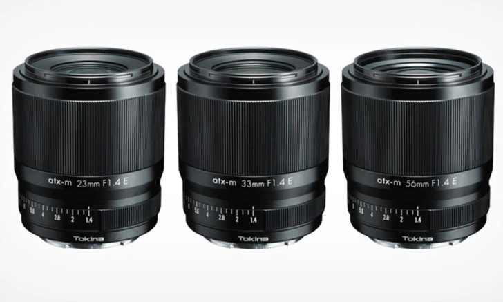 เปิดตัว Tokina 23mm, 33mm และ 56mm f/1.4 เลนส์ AF APS-C E-Mount
