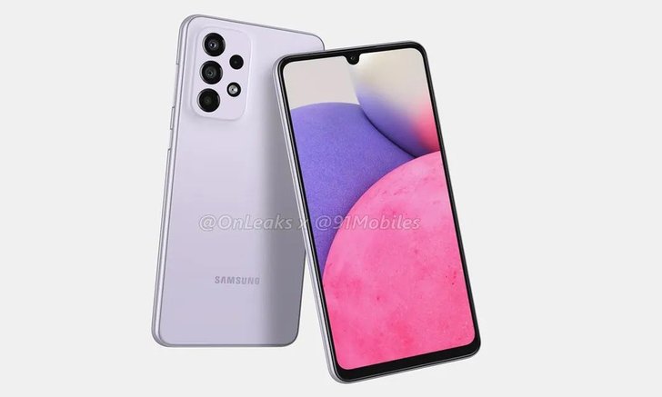 เผยภาพแรกของ Samsung Galaxy A33 5G ว่าที่มือถือ 5G สเปกคุ้มของปี 2022