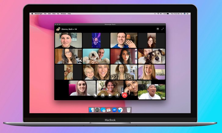 Facebook Messenger Room พร้อมให้บริการคุยสายพร้อมกันทั้งหมด 50 คน