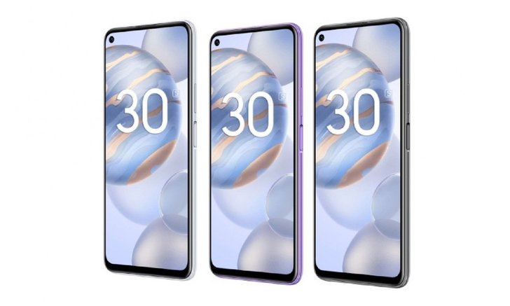 เผยภาพ Honor 30S มือถือ 5G ฟีเจอร์ครบ ราคาหมื่นต้น ดีไซน์ เหมือน P40 Lite
