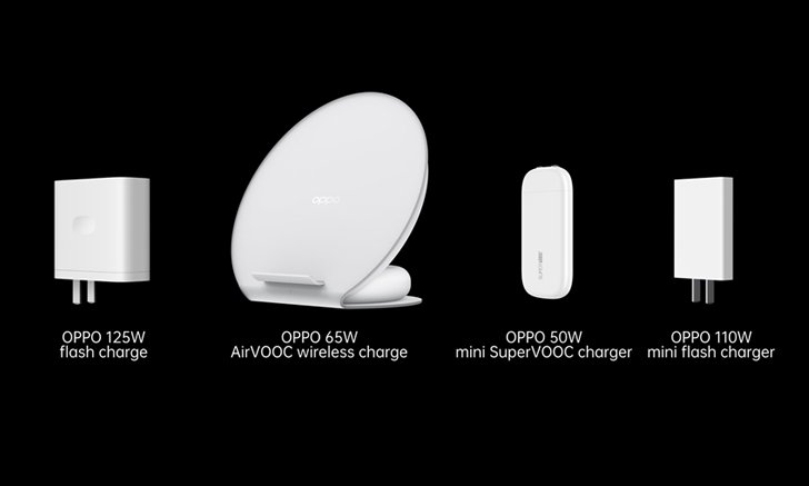 "OPPO" เปิดตัวเทคโนโลยี 125W Flash charge รุ่นใหม่เพียบ