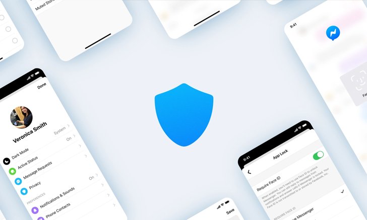 Messenger เปิดตัว App Lock คุ้มกันแชตด้วย Face ID และ Touch ID
