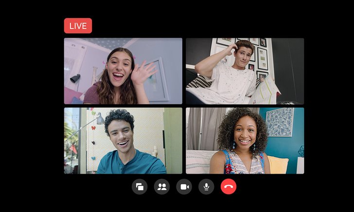 Facebook Live เพิ่มการเปิดการพูดคุยเป็นกลุ่มผ่าน Messenger Room ได้แล้ววันนี้