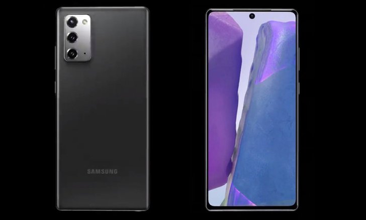 ชมภาพ Render ของจริงกับ Samsung Galaxy Note 20 ขนาดปกติ พร้อมกับดีไซน์ที่เหมือนจริงมากที่สุด 