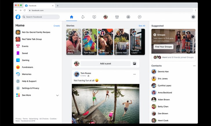 ลาก่อน! Facebook เตรียมบังคับผู้ใช้ ให้ใช้ Facebook แบบใหม่ กันยายนนี้