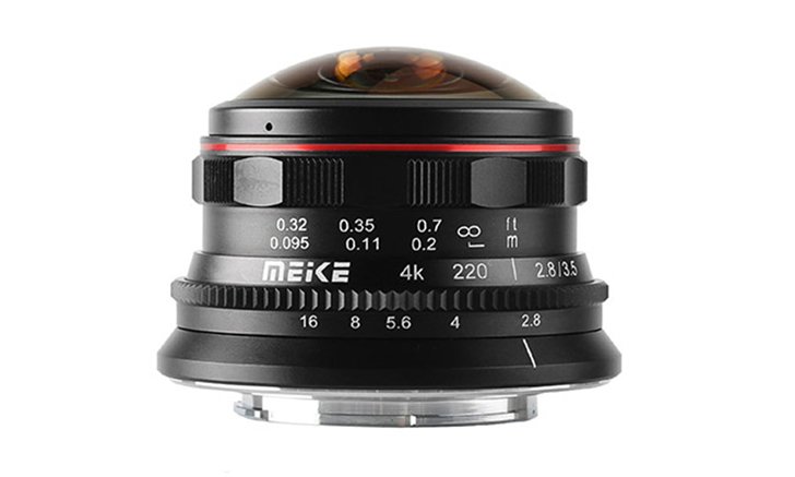Meike เปิดตัวเลนส์ Ultra Wide 3.5mm f/2.8 Fisheye สำหรับกล้องในระบบ MFT