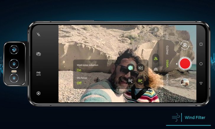 ASUS เผยว่าไมโครโฟนของ OZO Audio เป็นระบบไมโครโฟนรอบทิศกับ Zenfone 7 และ 7 Pro