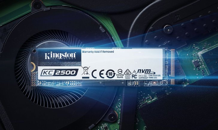 Kingstong เปิดตัว ไดร์ฟ KC2500 NVMe PCIe SSD รุ่นใหม่ล่าสุด บางและเร็วกว่าเดิม 