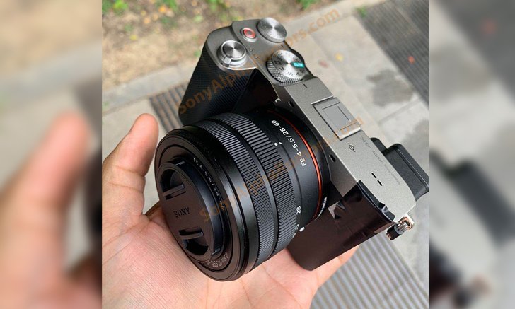 เผยภาพหลุดแรกของกล้อง Sony A7c พร้อมเลนส์ Kit ตัวใหม่ 28-60mm f/4-5.6