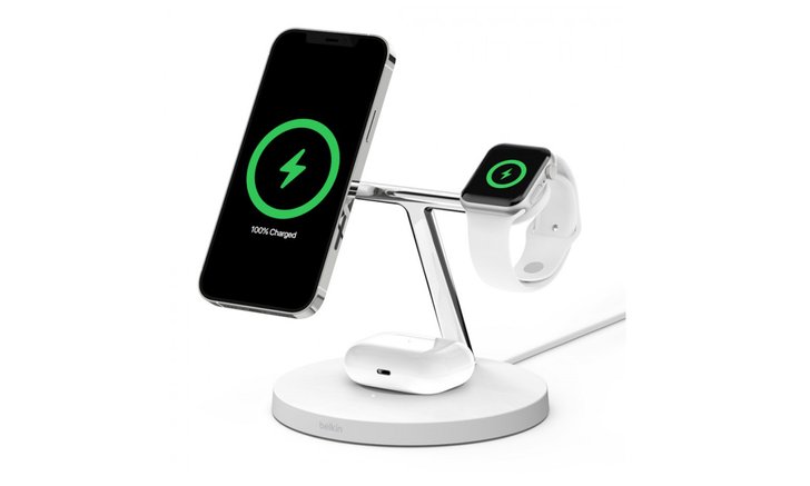 Belkin เปิดตัวอุปกรณ์ชาร์จไฟที่รองรับ MagSafe ของ Apple ในรูปแบบชองแท่นชาร์จที่แสนสะดวกสบาย