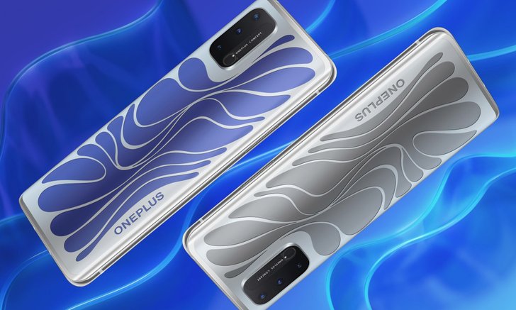 ชมภาพแรกของ OnePlus 8T Concept มือถือด้านหลังเปลี่ยนสีจับจังหวะการหายใจได้