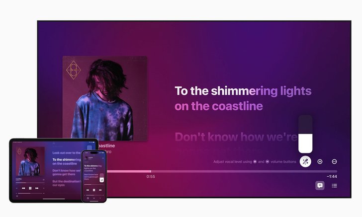 Apple แนะนำ Apple Music Sing