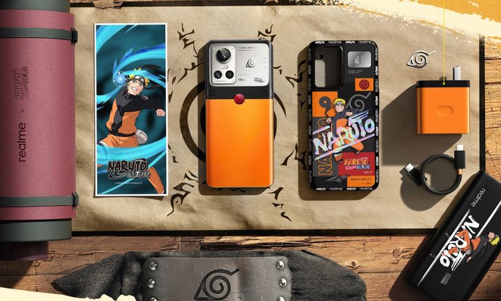 เปิดตัว realme GT Neo 3 รุ่นพิเศษ Naruto Edition แต่ขายเฉพาะในเมืองจีน