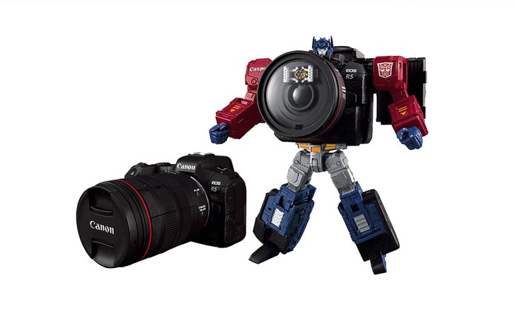 สายสะสมห้ามพลาด กล้อง Canon EOS R5 รุ่นแปลงร่างเป็น Transformer ได้
