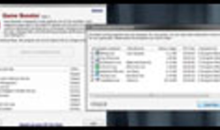 Game Booster โปรแกรมที่จะช่วยทำให้เครื่องคอมฯมีประสิทธิภาพดีขึ้น