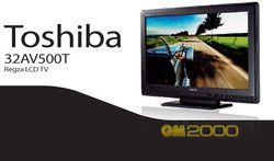 Toshiba 32AV500T Regza LCD TV