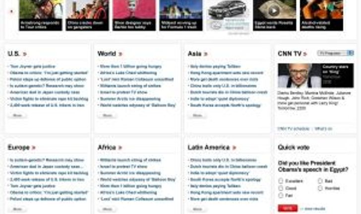 ซีเอ็นเอ็น เปิดตัว CNN.com โฉมใหม่ดีไซน์ทันสมัย เพิ่มคอนเทนต์วีดีโอ พร้อมสร้างโปรไฟล์ของตนเองได้