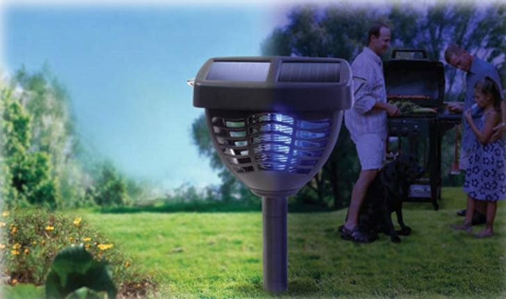 Solar Powered Insect Killer