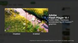 Flash Player 10.1 สนับสนุนวิดีโอ HD