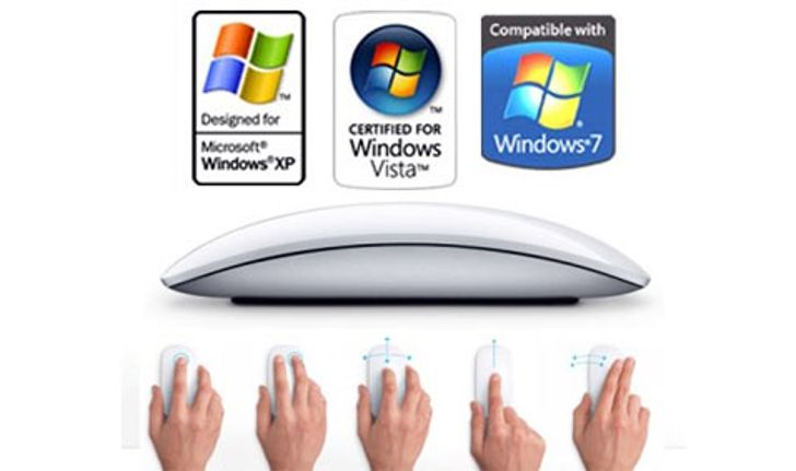 Magic Mouse ใช้กับ Windows 7 ได้