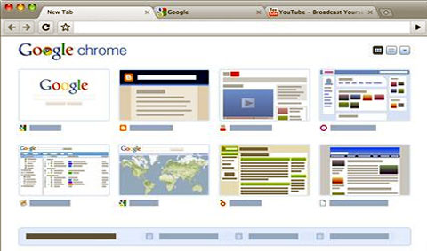 Google Chrome สำหรับแม็ค(รุ่นทดสอบ)