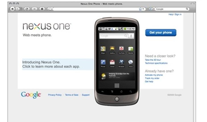 Nexus One จาก Google จับมารีวิวซะ+