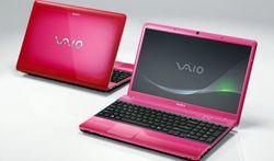 Sony Vaio E โน้ตบุ๊ก Core i3 สีสันสดใส