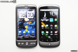 HTC Desire ประชัน Google Nexus One