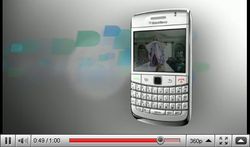 White BlackBerry Bold 9700 Teaser Video