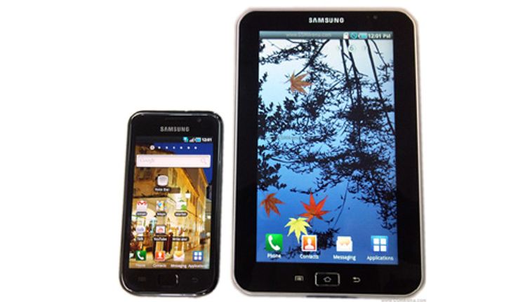 Samsung เผยโฉมเครื่อง Tablet แล้วในชื่อ Galaxy Tab