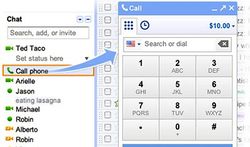 Google ให้บริการ"ฮัลโหลฟรี"บน Gmail