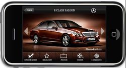 MERCEDES-BENZ ON iPHONE เปิดตัวไอโฟน แอพพลิเคชั่น