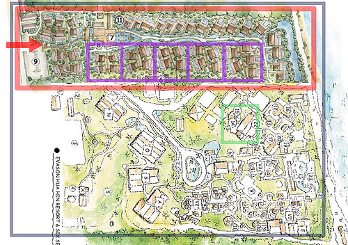 map of evason huahin