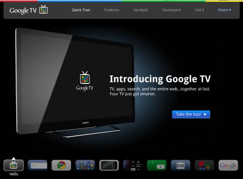 Google TV ดูทีวีแต่เหมือน"ท่องเน็ต"